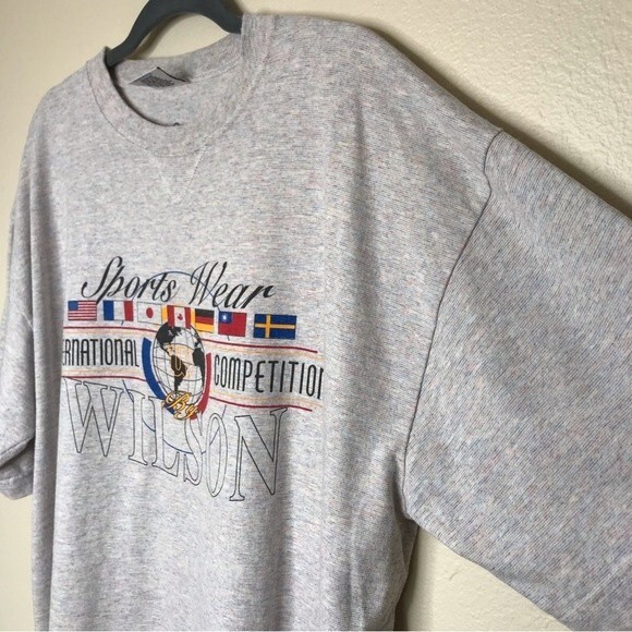 VTG Gear for Sports Oversized Sports Wear International Competition Wilson T XL - Picture 3 of 14